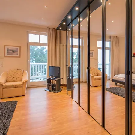 Strandvillen - Mit Meerblick, 1 Schlafzimmer Und Balkon Sv-618 Apartment Binz