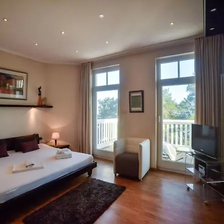 Strandvillen - Mit Meerblick, 1 Schlafzimmer Und Balkon Sv-618 Binz