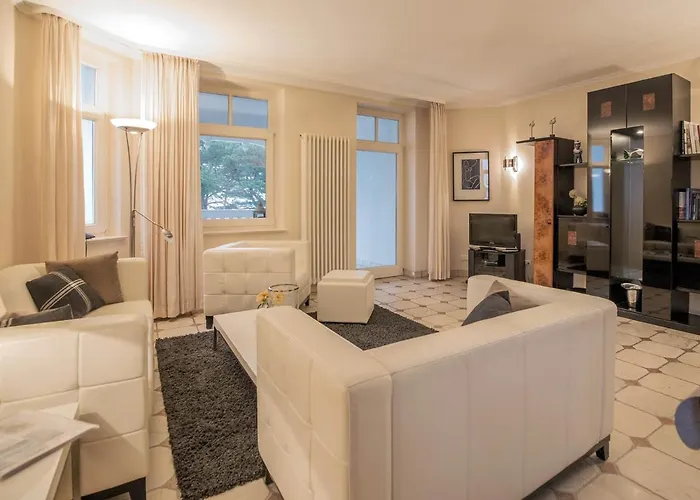 아파트 Strandvillen - Mit Meerblick, 1 Schlafzimmer Und Balkon Sv-618 빈츠